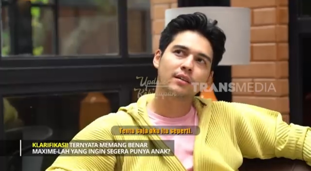 Maxime Bouttier ingin cepat punya anak dari Luna Maya